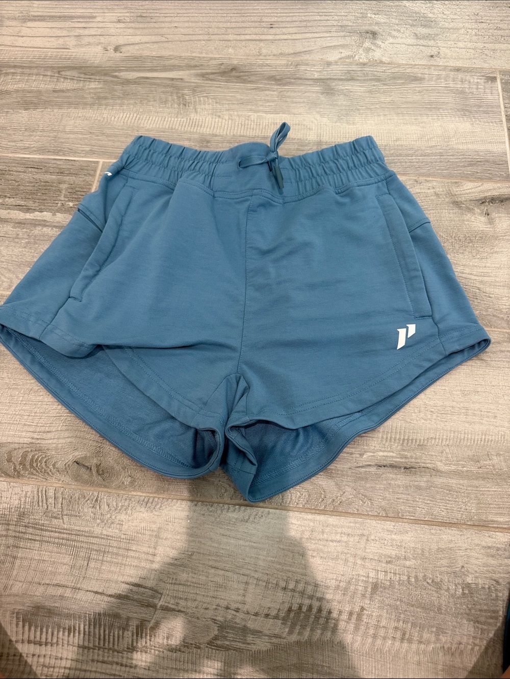 Women's Blue Athletic Lounge Shorts - Lightweight Comfort